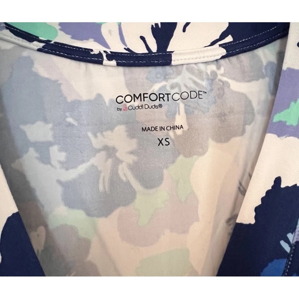 New! Comfort Code by Cuddl Duds 2-Piece Set – Tank & Floral Cardigan (XS) - Picture 4 of 8